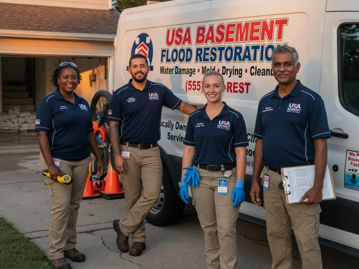 Basement Flood Cleanup company in Martensdale, IA