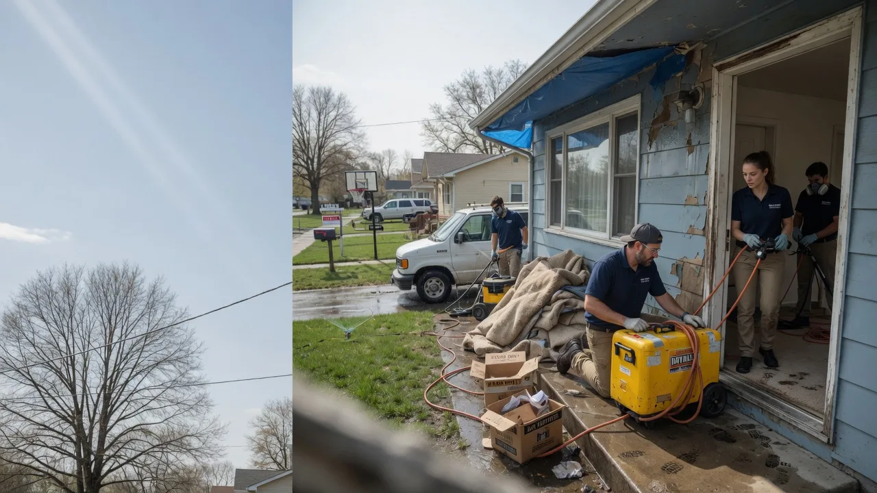 Basement Flood Cleanup in Martensdale, IA near me